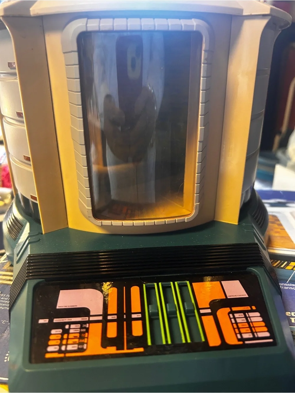 🚀 Vintage Star Trek The Next Generation Transporter Playset Playmates